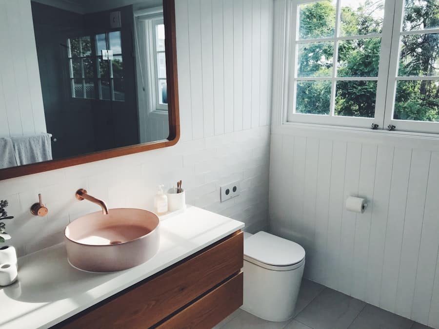 Photo Bathroom Plumbing Installation