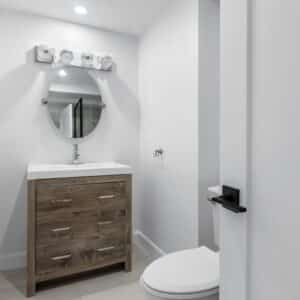 Photo Bathroom Plumbing Installation